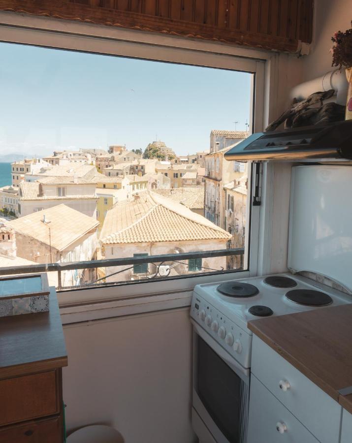 Roof Garden House Apartment Corfu  ภายนอก รูปภาพ